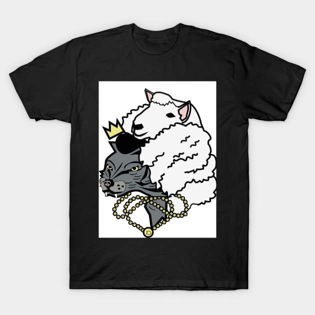 wolf in sheep clothing T-Shirt by brandonfoster1650